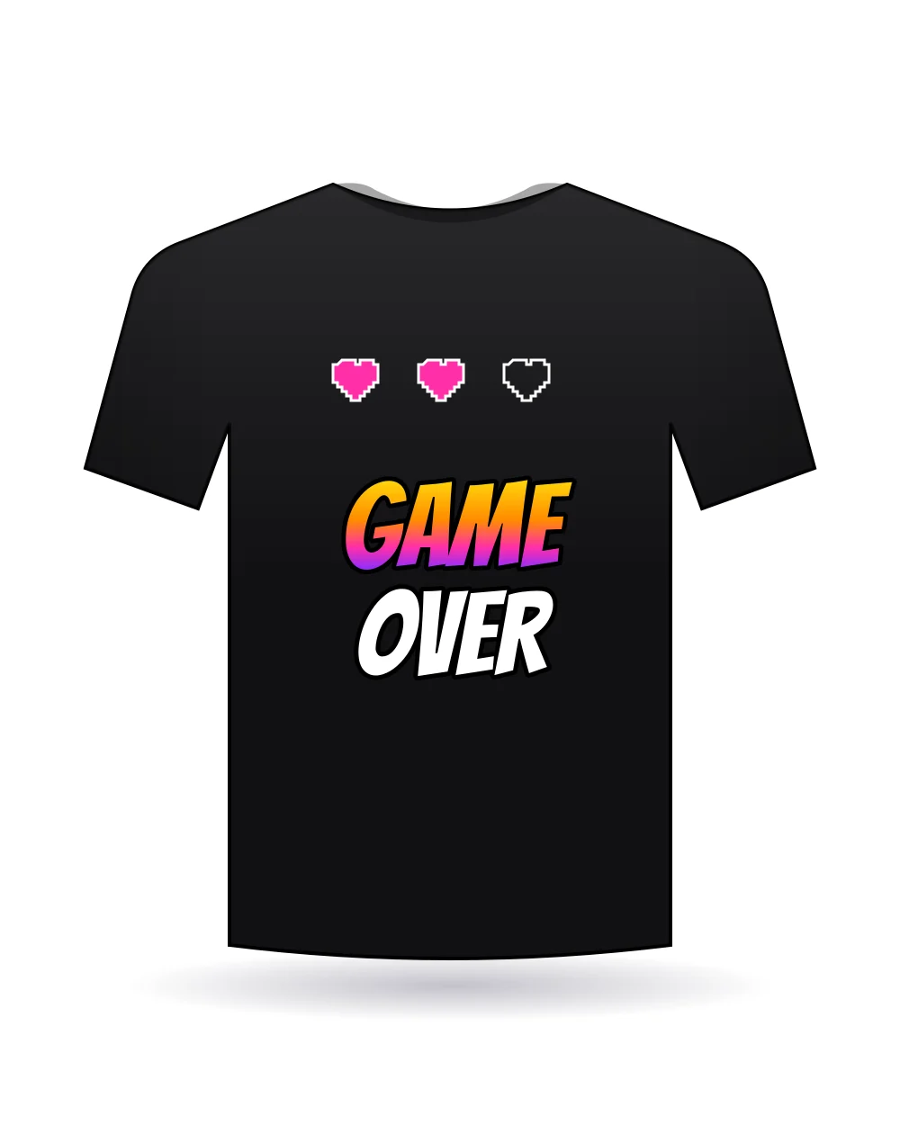 T-shirt Game Over
