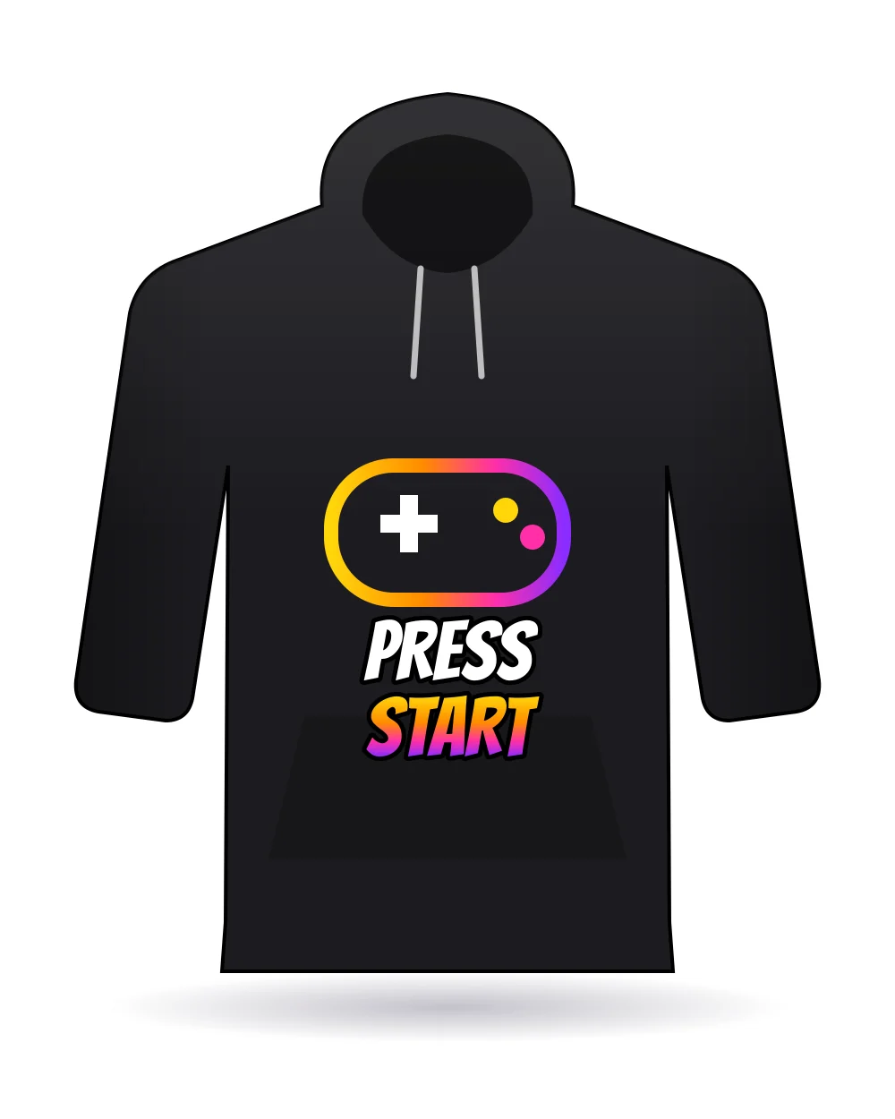 Hoodie Press Start