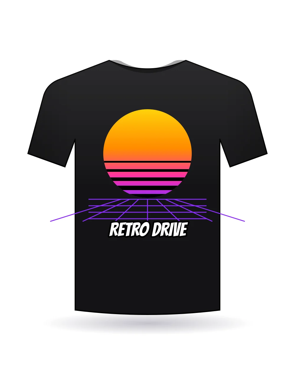 T-shirt Retro Drive